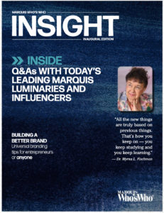 Marquis Insight Magazine Myrna Fischman