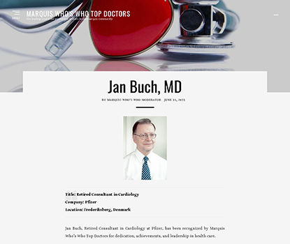 Top Doctors Jan Buch