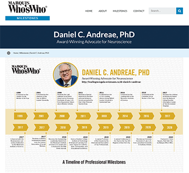 Milestones Daniel Andreae
