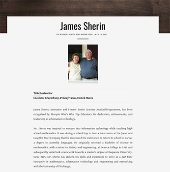James Sherin