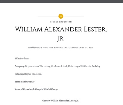 William Lester