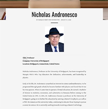 Nicholas Andronesco