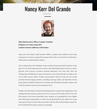 Nancy Kerr Del Grande
