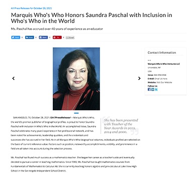 Saundra Paschal