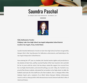 Saundra Paschal
