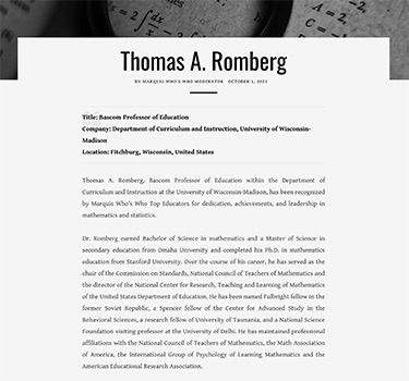 Thomas Romberg