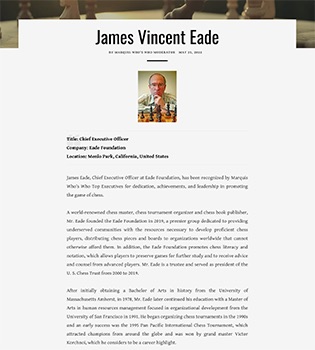 James Eade