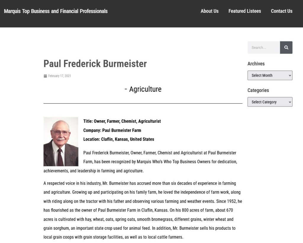 Paul Burmeister TP Screenshot