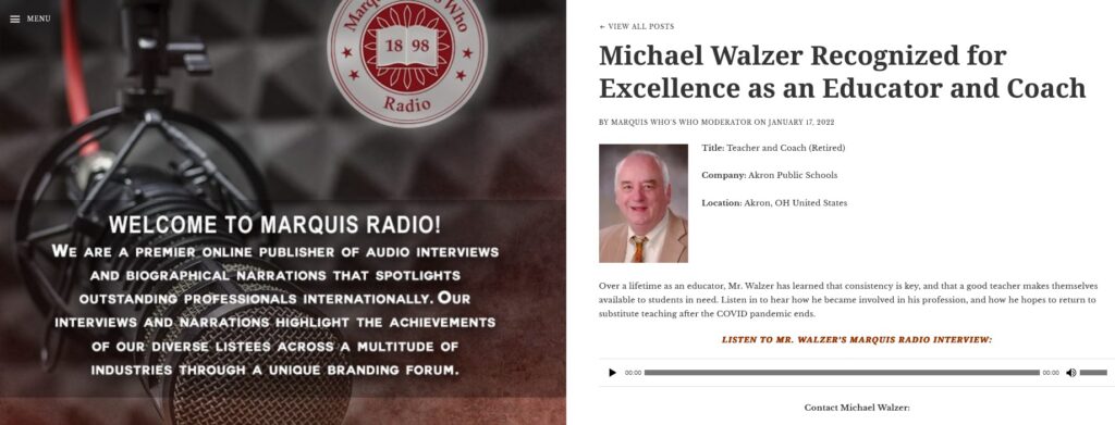 Michael Walzer Radio