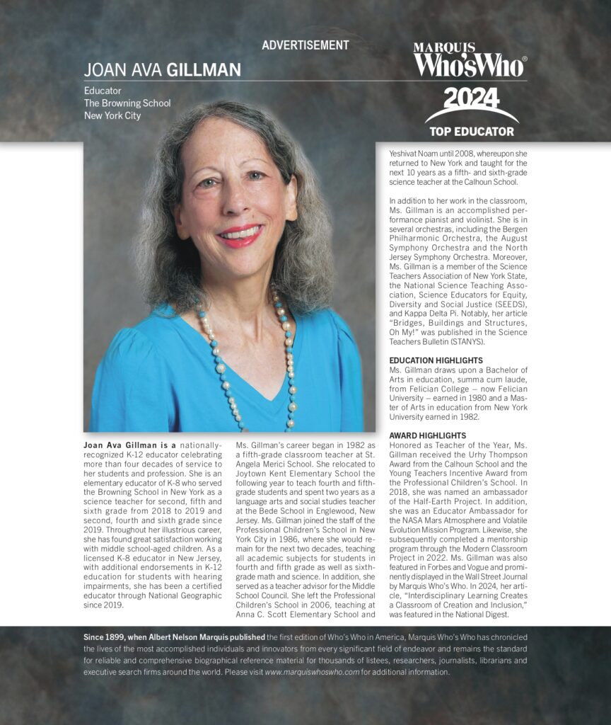 Joan Gillman Time