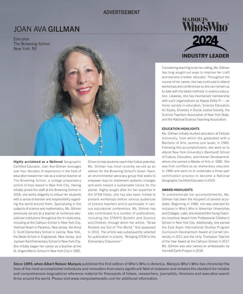 Joan Gillman Vogue