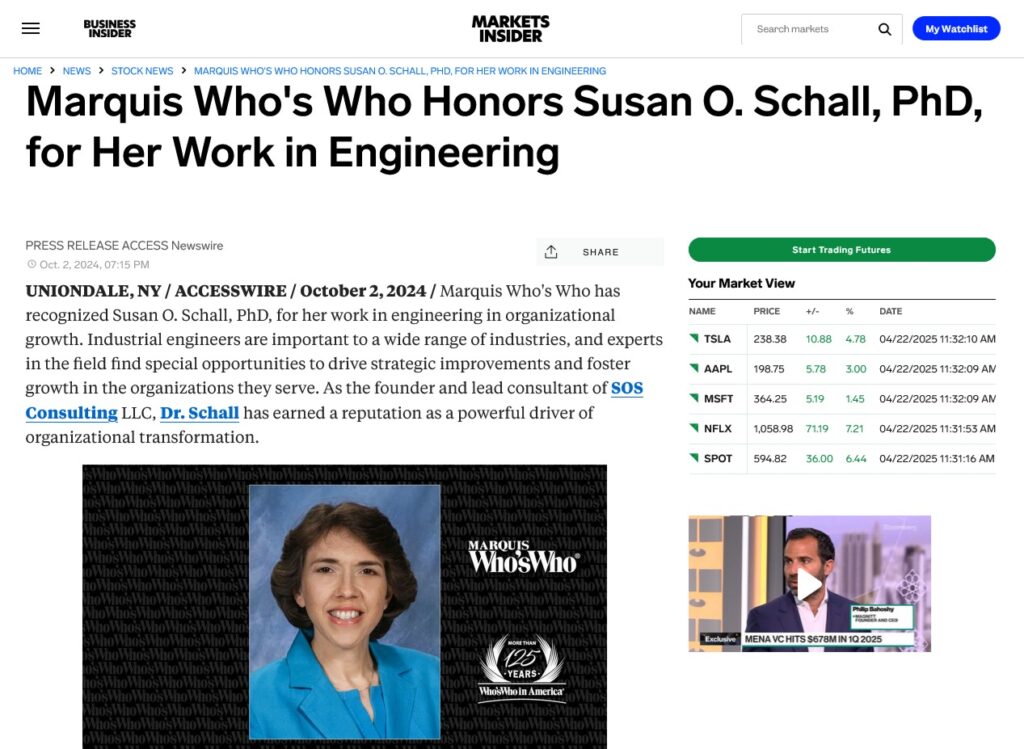 Susan Schall Business Insider