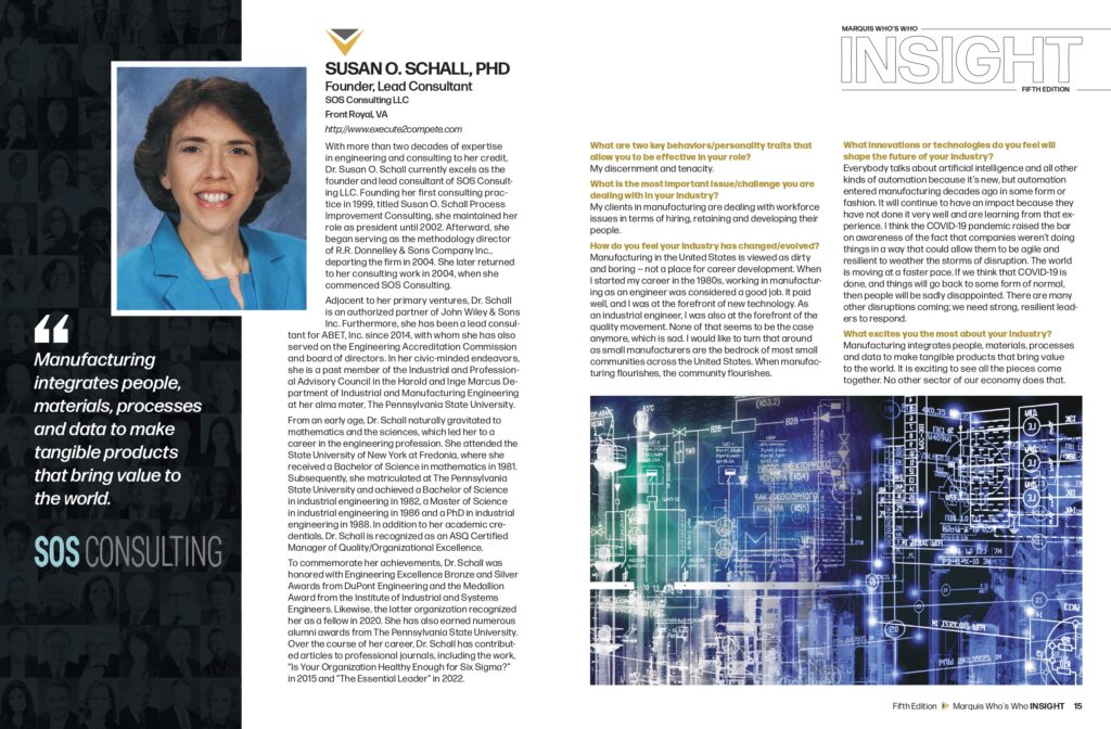 Susan Schall Insight
