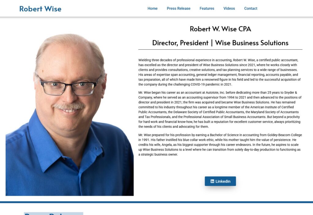 Robert Wise Website